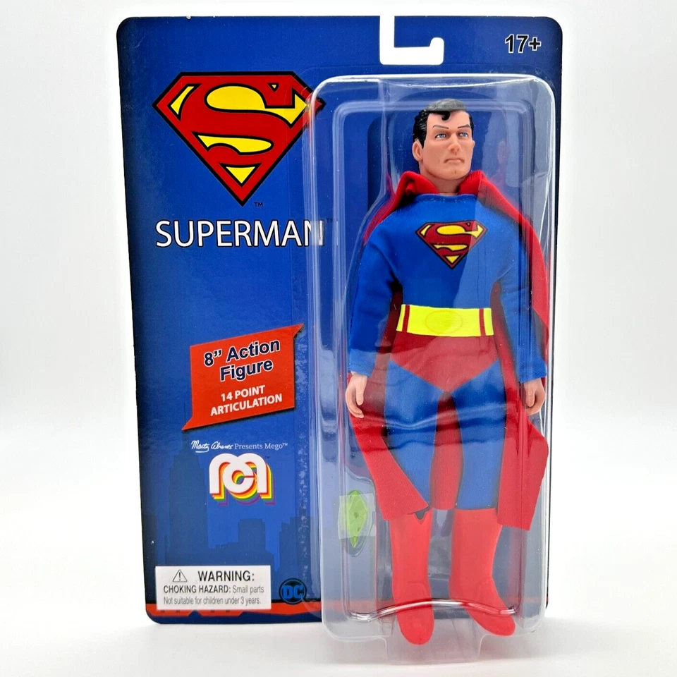 Mego 62817 8 inch Superman Action Figure