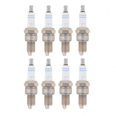 8 pc Bosch Nickel Copper Spark Plugs for 1976-1979 Plymouth Volare 5.2L 5.9L mu - Image 1 of 4