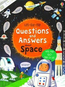 Lift-the-Flap Questions and Answers About Space - Childrens Hardback, Good - Picture 1 of 6