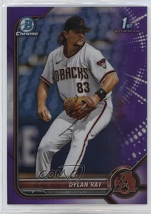 2022 Bowman Draft Chrome Purple Refractor /250 Dylan Ray #BDC-191 - Picture 1 of 4