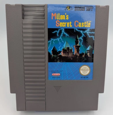 Milon's Secret Castle (Nintendo Entertainment System, 1988) - Authentic - Tested - Image 1 of 4