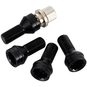 4 Steel Wheel Bolts With Nuts For M14 1 25 Thread Size Compatible With For BMW - Picture 1 of 10