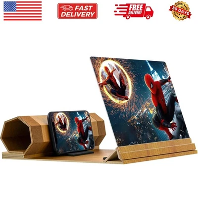 14‘’ Screen Magnifier for Smartphone, Mobile Phone 3D Magnifier Screen Expand... - Image 1 of 4