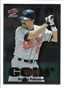 Rafael Palmeiro 1997 Score Showcase #497 Goin' Yard - Baltimore Orioles - Imagen 1 de 2