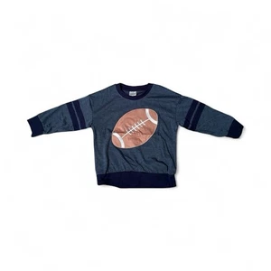 Fußball Langarm Kleinkind 3t und 4t Shirt Thanksgiving - Bild 1 von 4