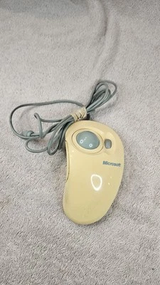 Vtg Microsoft IntelliMouse Trackball No. XO3-09209 Serial PS/2, Works, SEE PICS  - Image 1 of 4