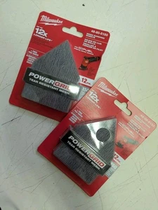 Lot of 2 Milwaukee 48-80-5150 150 Grit Mesh Sanding Sheets M12 FUEL Orbit - Picture 1 of 1