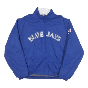 Chaqueta MAJESTIC Para Hombres Azul Azul Azulejos Mezcla Poliéster L Cremallera L L L Lisa MLB Béisbol - Imagen 1 de 6