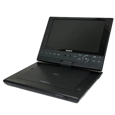 Sony BDP-SX910 Tragbarer Breitbild Blu-ray Disc DVD Player - Bild 1 von 4