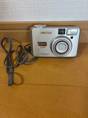 PENTAX Optio 330GS Compact Digital Camera 3.2MP Tested Working Japan - Image 1 of 4