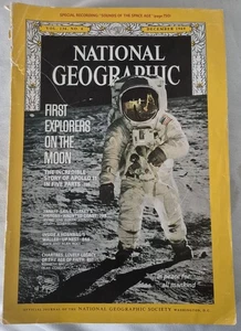 National Geographic Dez 1969 Mondlandung UNBESPIELT Vinyl Sounds of Space Damage - Bild 1 von 8
