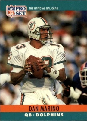 PRO SET 1990 #181 Dan Marino - Sharp Corners - No Creases - Image 1 of 2