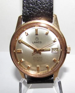 LANCO Armbanduhr 70er Jahre NOS - Bild 1 von 8