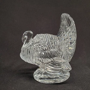Vintage Waterford Kristall Thanksgiving Türkei 4 1/2" Skulptur Figur Irland - Bild 1 von 19