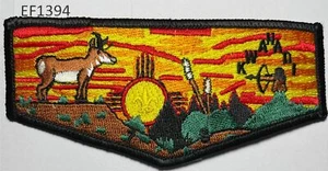 Solapa Boy Scout OA 78 Kwahadi Lodge - Imagen 1 de 1