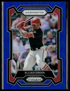 2024 Panini Prizm - Elijah Green #269 Blue Prizm /199 - Picture 1 of 2
