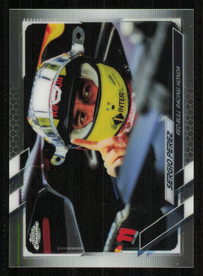 2021 Topps Chrome Formula 1 #46 Sergio Perez - Image 1 of 2