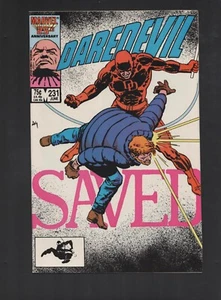 Cómic de Marvel Comics Daredevil junio de 1986 VOL# 1 no # 231 cómic 1 - Imagen 1 de 2