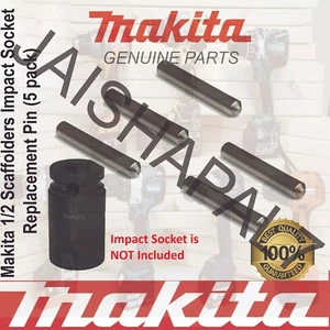Makita 1/2 Scaffolders Impact Socket Replacement Pin (5 pack) - Picture 1 of 2