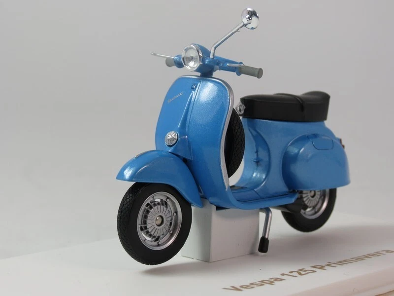 Vespa 125 Primavera Blu Metallico Scala 1 18 Norev 182100