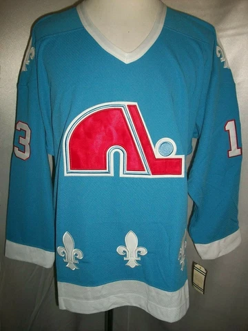 Mats Sundin Quebec Nordiques Light Blue "1991-1995 Throwback" CCM NHL Jersey Cover