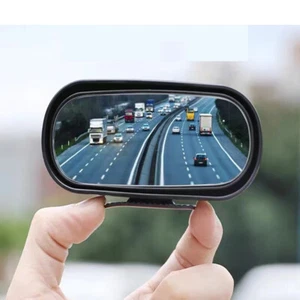 For Parking Auxiliary Car 360° Adjustable Wide Angle Side Blind Spot Rear Mirror - Foto 1 di 12