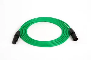 CANARE GREEN QUAD MICROPHONE MIC CABLE NEUTRCK XLR, 10 FT. - Picture 1 of 1