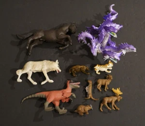 SCHLEICH, SAFARI, TERRA BY BATTAT, K&M, YOWIE ANIMAL LOT #6 - Picture 1 of 5