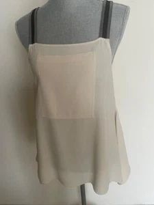 New $ 1750 BRUNELLO CUCINELLI Silk Monilli tunic top blouse sz M - Picture 1 of 6