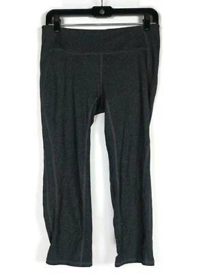 Gap Fit Gray Stretch Active Athletic Pull On Capri Pants Size M - Image 1 of 3