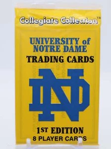Colección Colegiata 1990 Notre Dame Lucha Irlandés Sports Pack (8 cartas) - Imagen 1 de 2