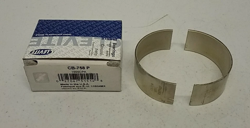 Cojinete de varilla de conexión del motor Clevite - CB-758P | Cojinete duradero de alta calidad  Foto 1 de 4