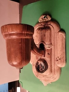 Art Deco Wall Sconce Light Fixture Markel Electric Prod MEP B1212 Vintage - Picture 1 of 6