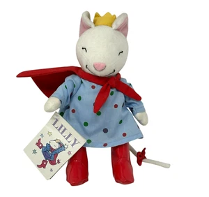 MERRY MAKERS Lilly Mouse 9" Plush with Tag Red Cape Boots Kevin Henkes 1996 - Picture 1 of 5
