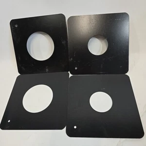 4 Photogenic Light Diffuser 2 - 2 5/8" & 2 - 1 3/4" Opening 6" Plates Board - Picture 1 of 13