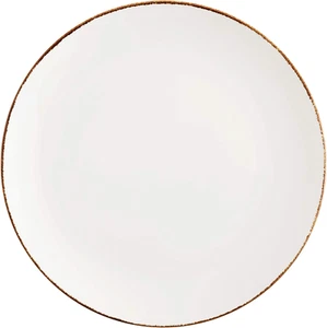 D&V Salt Serena Coupe Plate, 10.75-Inch, Set of 4, White - Picture 1 of 7