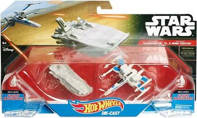 Hot Wheels Navigator Starwars Transporter vs X-Wing Fighter Mattel (Box damaged) - Image 1 of 4