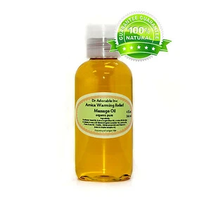 Arnica Warming Relief Massage Oil with Essential Blend Pure & Organic 2 oz-7 lb - Picture 1 of 5