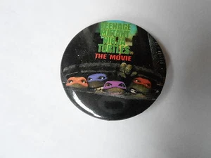 BOTÓN PINBACK PROMOCIONAL DE COLECCIÓN #115-112 TORTUGAS NINJA MUTANTES ADOLESCENTES #13 película - Imagen 1 de 1