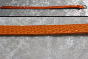 Cinturón de muñecas escala 1/4 8,5"" x 0,25"" MSD BJD Dollfie MNF Unoa Ellowyne Wilde naranja - Imagen 1 de 6