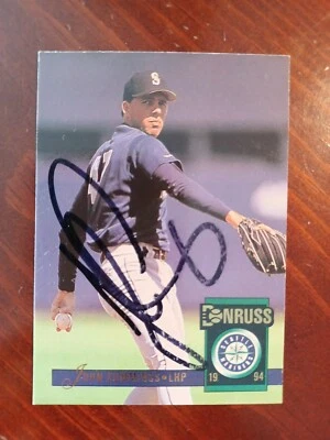 JOHN CUMMINGS 1994 Donruss # 126 autographed signed baseball card MARINERS 94 - Image 1 of 3