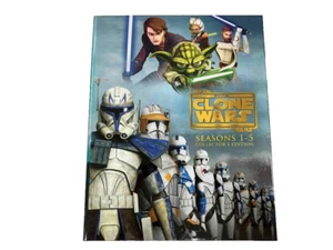 Star Wars Clone Wars Season 1-5 Collector's Edition Blu-ray Box - Picture 1 of 3