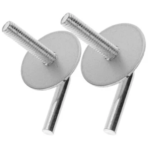 2 Pcs Electric Fan Base Screws Door Hole Cover Bolts and Nuts Kit - Afbeelding 1 van 12