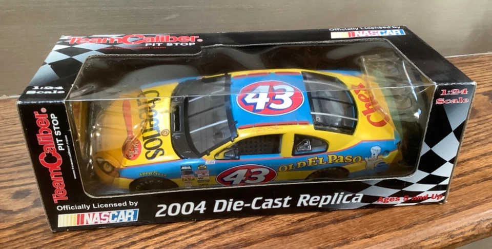 Team Caliber Pit Stop 2004 NASCAR #43 Jeff Green - Cheerios 1:24 Die Cast Car Foto 1 de 4