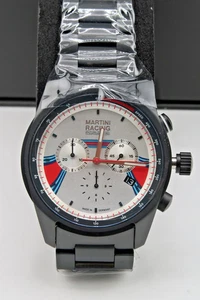 OROLOGIO PORSCHE CHRONO SPORT / COLLEZIONE MARTINI RACING SAFARI / 42 MM / NUOVO - Foto 1 di 7