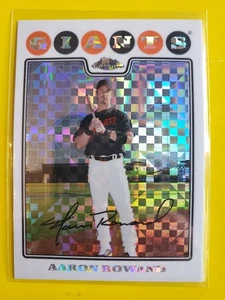 2008 Topps Chrome X-Fractors #169 Aaron Rowand - San Francisco Giants - Picture 1 of 1