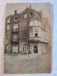 alte private Foto AK Freiburg Kolonialwarenladen Emailschilder 1924 Hummelstraße - Bild 1 von 2