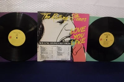 The Rolling Stones, Love You Live, 1977 COC 2-9001 2LPs Gatefold Rock Promo - Image 1 of 4