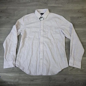 Club Monaco Button Down Pocket Shirt Purple/Violet Men's Slim Fit Size Medium - Picture 1 of 7