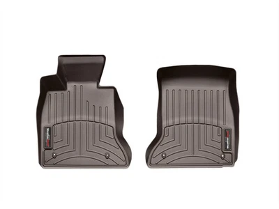 Forro de piso WeatherTech para BMW 528i 2011-2016 - primera fila, cacao Foto 1 de 4